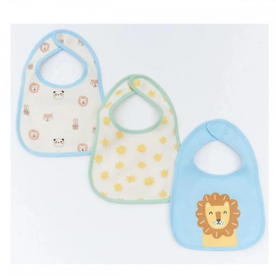 Snapkis Everyday Bib Set of 3 - Lion