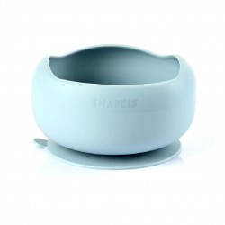 Snapkis Silicone No-Spills Feeding Bowl - Blue