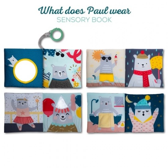 TAF Toys What does Paul wear book (12605)