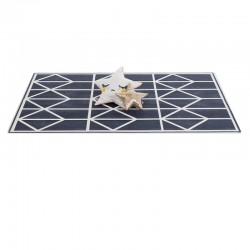 toddlekind Prettier Playmat - Nordic Petroleum (6 Tiles & 12 Edging Borders)