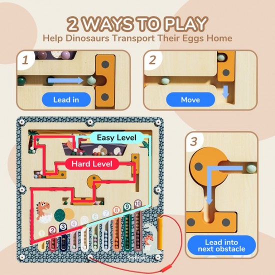 Top Bright Dinosaur Egg Maze