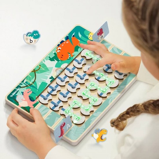 Top Bright Dinosaur Logic Maze