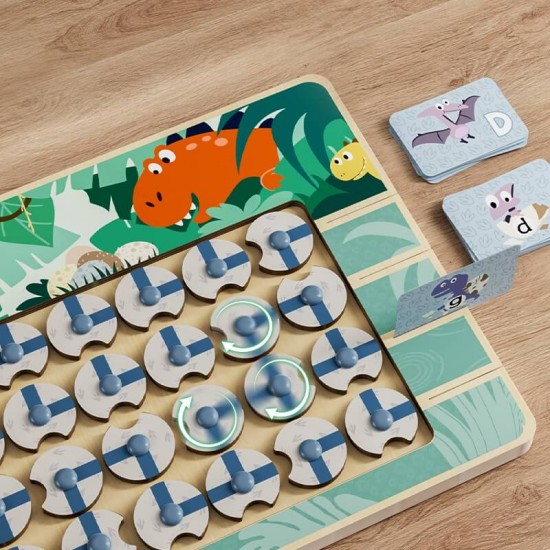 Top Bright Dinosaur Logic Maze
