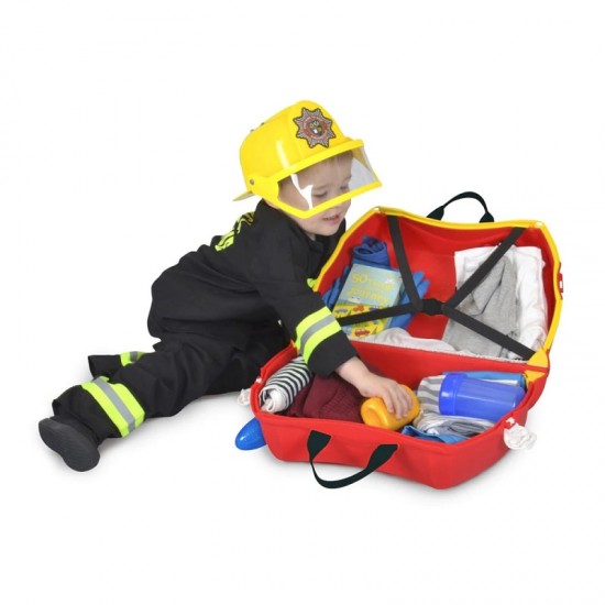 Trunki Child Travel Luggage - Fire Engine Frank