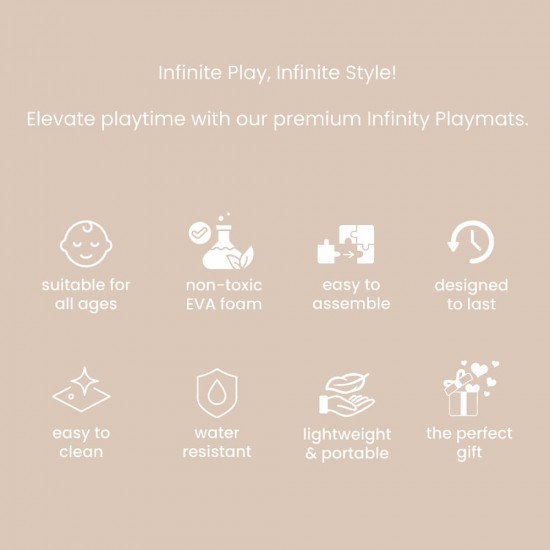 Tutti Bambini Infinity Baby Playmat - Oddity Mono