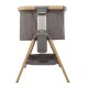 Tutti Bambini CoZee Bedside Crib - Oak/ Charcoal