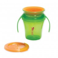 WOW Baby Translucent Spill Free Training Cup - Green
