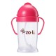 Zoli Bot Straw Sippy Cup ( 9 oz) - Pink