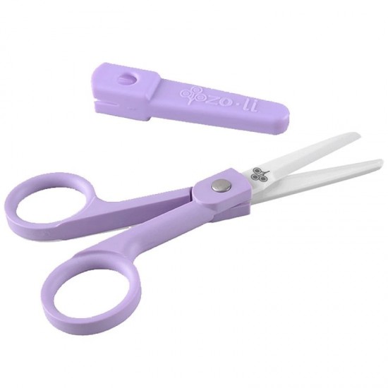 Zoli SNIP Ceramic Food Scissors - Purple